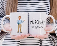 Personalised Male Teacher Mug