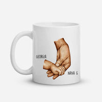 Grandmother and Newborn Baby Mug
