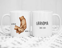 Grandmother and Newborn Baby Mug