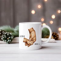 Grandmother and Newborn Baby Mug