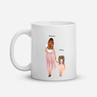 Personalised Mum and Kid(s) Mug - Mother's day