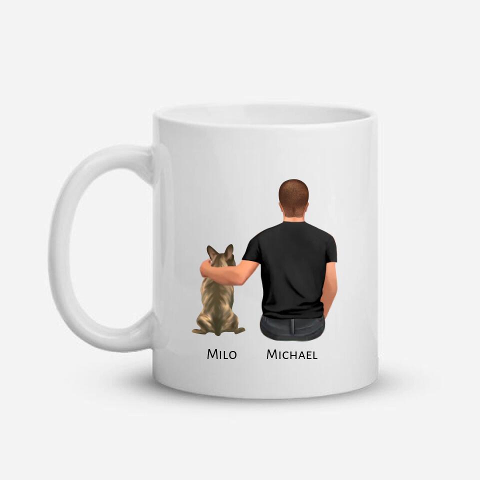 Personalised Dog Dad Mug - Instantly