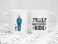 Dad and kid(s)