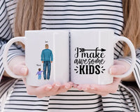 Dad and kid(s)