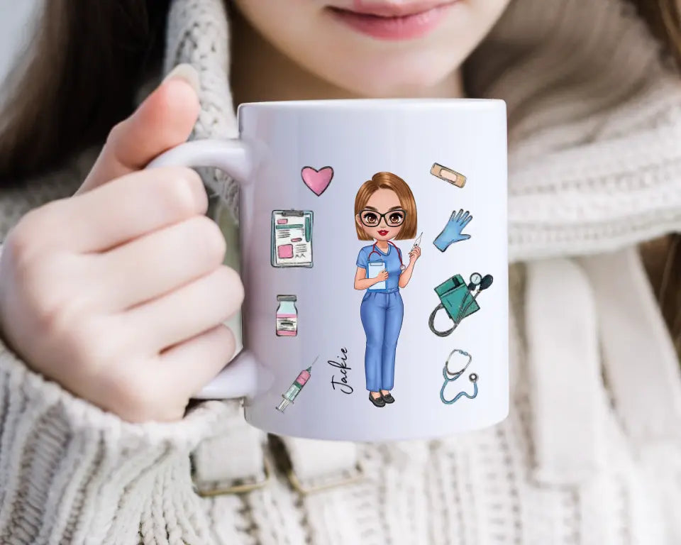 Personalised Nurse / Doctor Mug