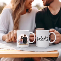 Personalised Soulmate Couple Mug - background